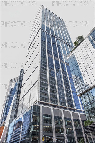 50 Hudson Yards, building exterior, low angle view, Hudson Yards, New York City, New York, USA