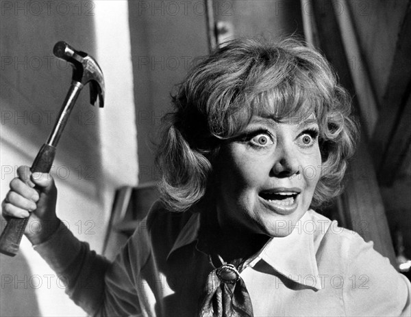 Glynis Johns, on-set of the film, "The Vault Of Horror", Fox-Rank (UK), Cinerama Releasing Corp. (US), 1973