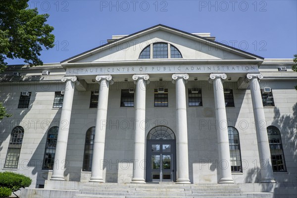 Littauer Center, Graduate School of Public Administration, building exterior, Harvard University, Cambridge, Massachusetts, USA