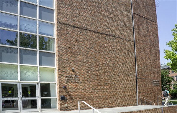 Gordon McKay Laboratory of Applied Science, building exterior, Harvard University, Cambridge, Massachusetts, USA