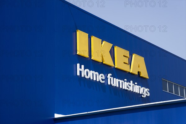 IKEA Home Furnishings Store, building exterior, Stoughton, Massachusetts, USA