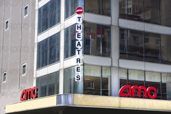 AMC movie theatres, building exterior, Third Avenue, New York City, New York, USA