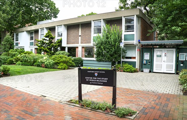 Harvard Divinity School, Center for the Study of World Religions, Harvard University, 42 Francis Avenue, Cambridge, Massachusetts, USA