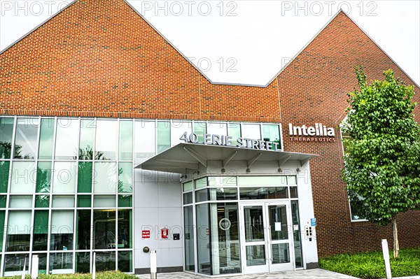 Intellia Therapeutics, building exterior, Cambridge, Massachusetts, USA