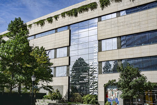 Museum of Jewish Heritage, building exterior, Battery Park City, New York City, New York, USA