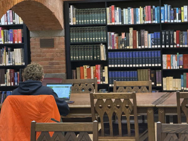 New York Public Library, Jefferson Market location, interior view, Greenwich Village, New York City, New York, USA