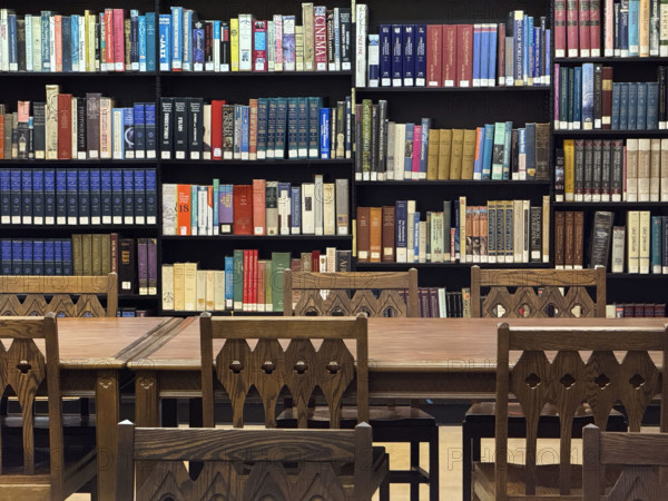 New York Public Library, Jefferson Market location, interior view, Greenwich Village, New York City, New York, USA