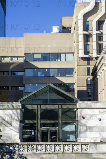 Harvard Medical School, Blavatnik Institute, Building C, building entrance, Boston, Massachusetts, USA