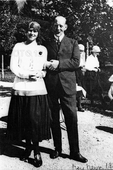 King Constantine of Greece and his daughter Helena, Queen of Rumania