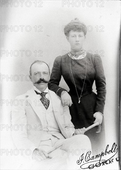 Le Grand Duc Georges Michaïlovitch et la Grande Duchesse Marie de Russie