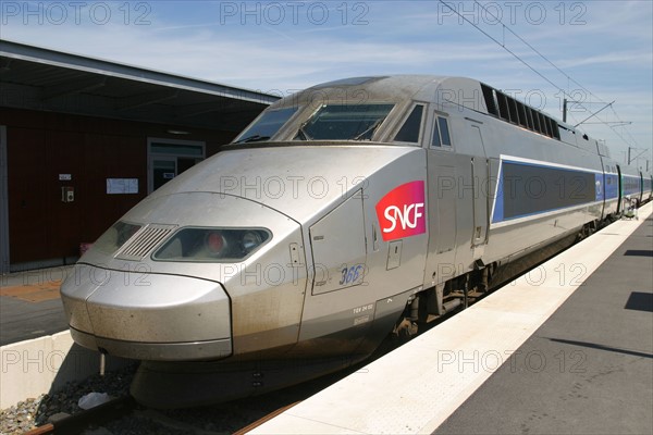 France, Bretagne, Ille et Vilaine, Saint-Malo, nouvelle gare TGV, liaison Paris directe, sncf, train, transport ferroviaire,