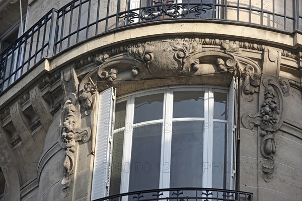 Immeuble 134 rue de Grenelle à Paris (détail)