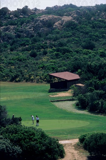 italy, pevero golf club