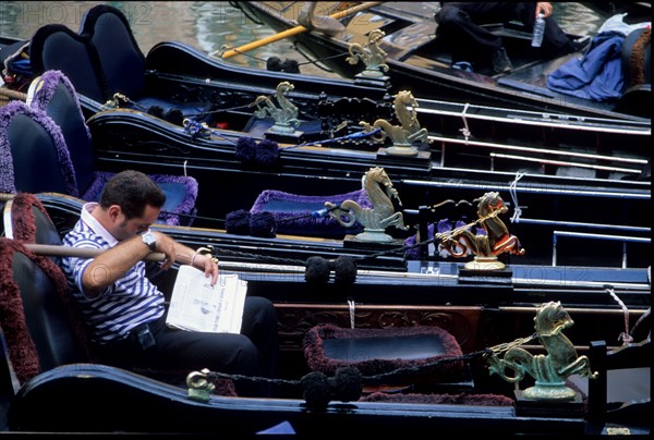 venice, gondola