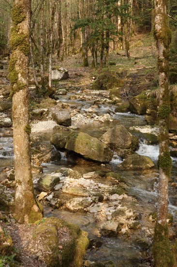 France, Herisson waterfall