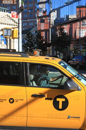 New York, USA, yellow cab