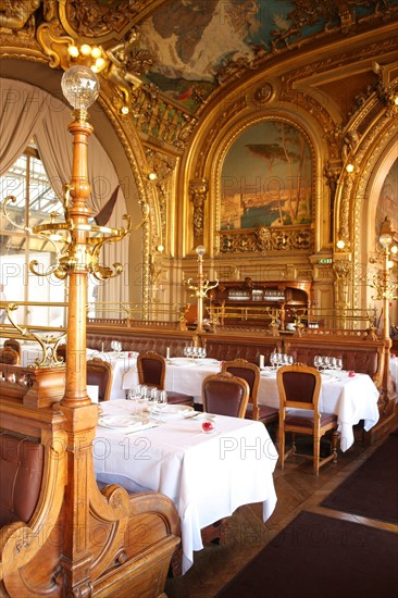 France, ile de france, paris 12e arrondissement, place louis armand, gare de lyon, restaurant le train bleu, gastronomie

Date : 2011-2012