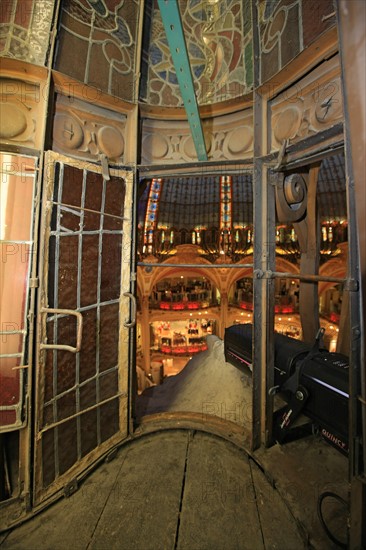 Great dome of Galeries Lafayette in Paris