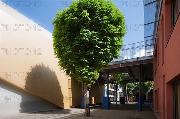 France, Ile de France, Hauts-de-Seine, ville de Clichy-la-Garenne, rue Martre, conservatoire Leo Delibes,
Mention obligatoire : CRT PIdF