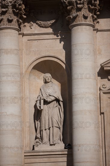 Place De La Sorbonne, Facade De La Chapelle De La Sorbonne