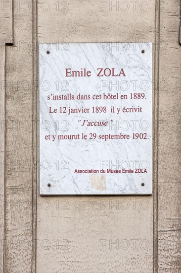 Building where Emile Zola died