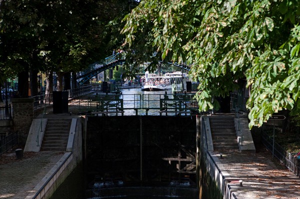 Canal Saint Martin, Passerelle