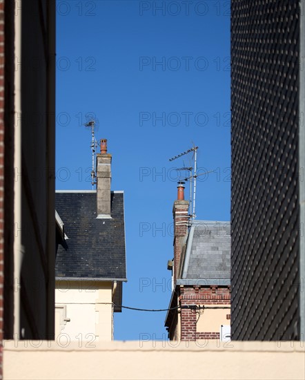 Détail architectural à Cabourg