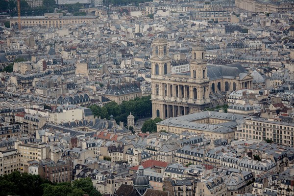 Paris, vue aérienne