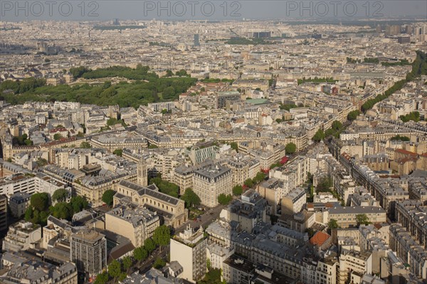 Paris, vue aerienne
