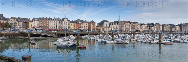 Dieppe, harbour from the Quai du Carénage