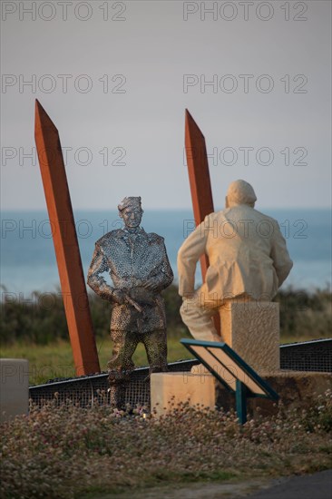 DDay 75 garden, Arromanches les Bains