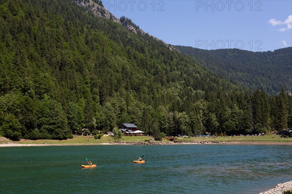 Montriond, Haute-Savoie, cascade d'Ardent