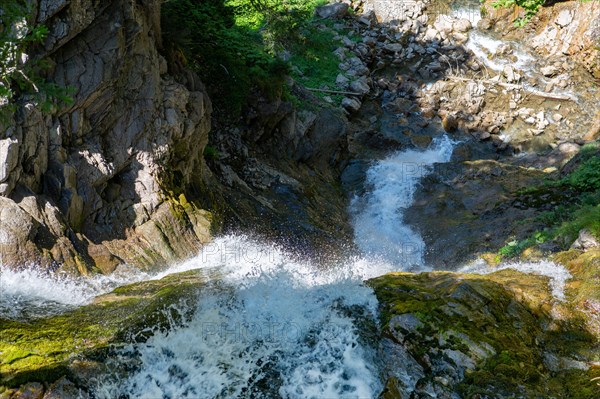 Montriond, Haute-Savoie, cascade d'Ardent