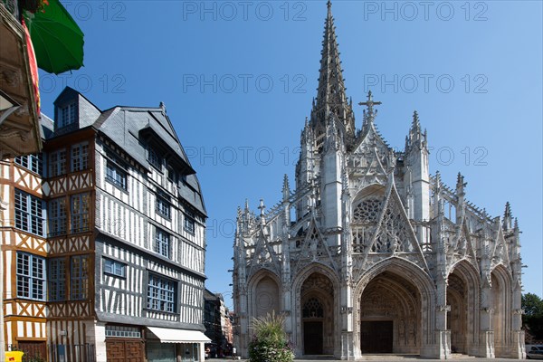 Rouen (Seine Maritime), église Saint-Maclou (church)