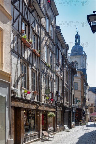 Rouen (Seine Maritime), rue du Gros Horloge