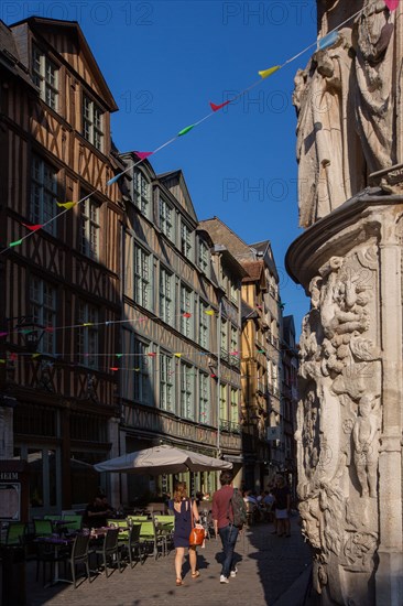 Rouen (Seine Maritime), rue Martainville