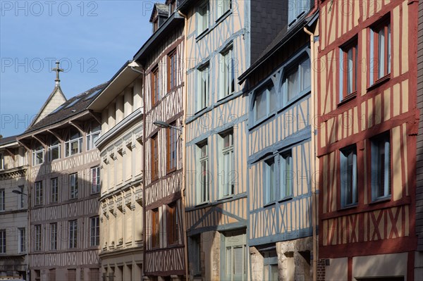 Rouen (Seine Maritime), rue Eau de Robec