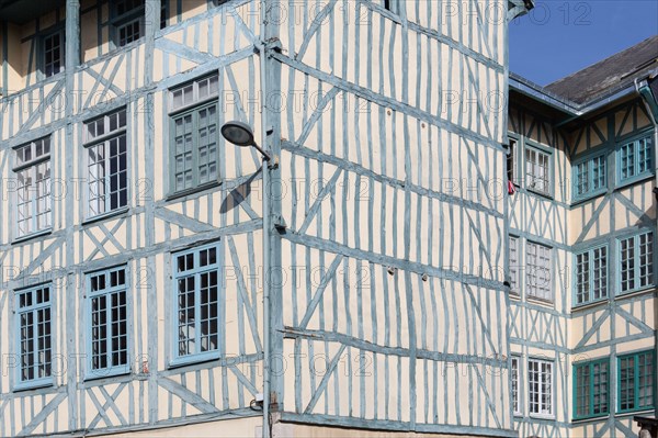 Rouen (Seine Maritime), rue Eau de Robec