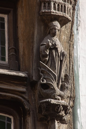 Rouen (Seine Maritime), rue Saint-Romain