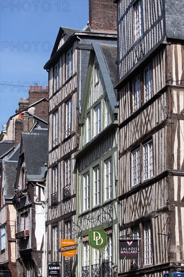 Rouen (Seine Maritime), rue du Gros Horloge