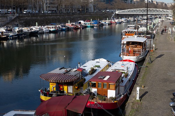 Paris, bassin de l'Arsenal