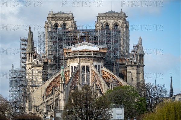 Cathédrale Notre-Dame de Paris, un an après l’incendie du 15 avril 2019