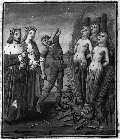 Torment of the witches to rough-hew 1493