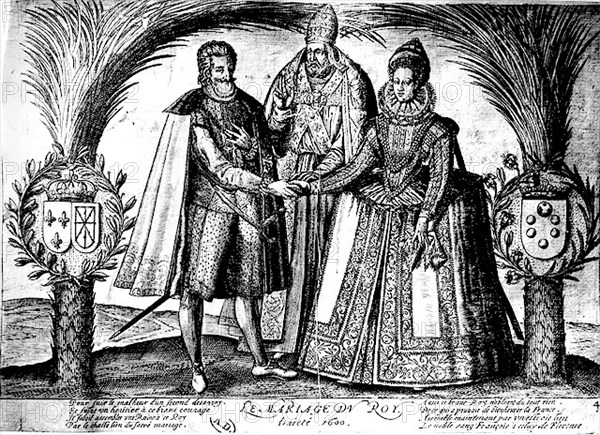 Marriage of Henri IV with Marie de Medici