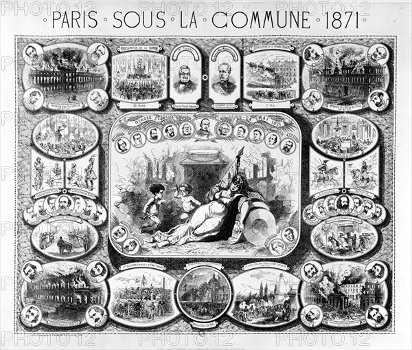 Paris sous la Commune - 1871
