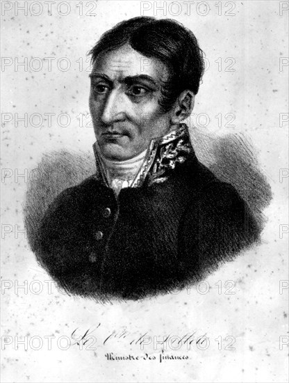 The count de Villèle (Jean-baptiste Guillaume Joseph).