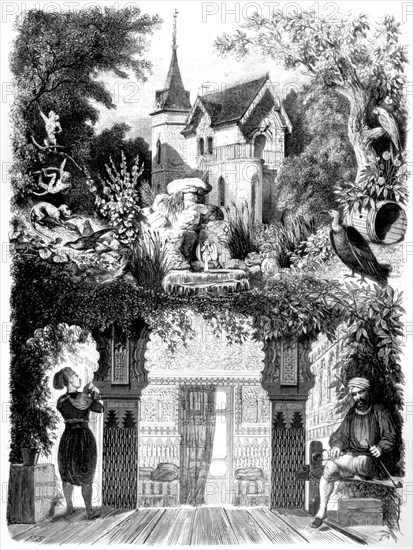 La demeure d'Alexandre Dumas à Marly-le-Roi