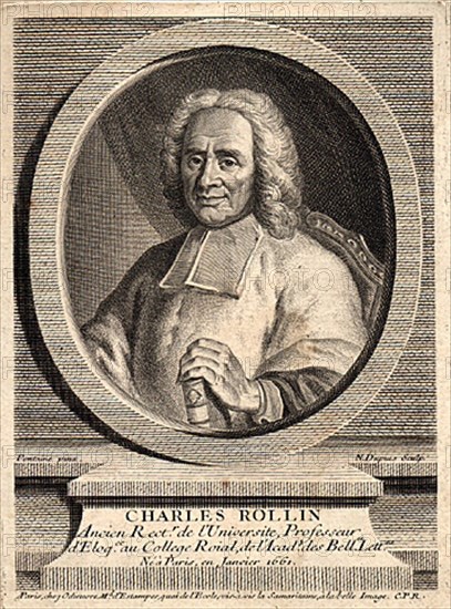 Charles Rollin, rector of the University, professor of eloquence at the Collège Royal, member of the Académie des Belles-Lettres