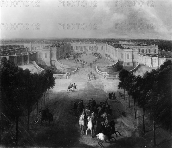 1722. Le Grand Trianon par Martin.