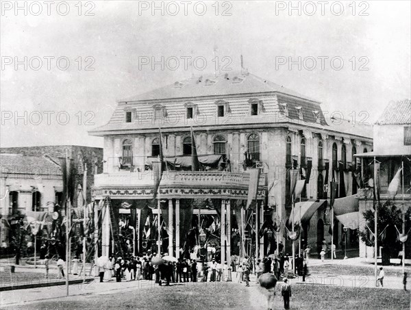 Hôtel de la Compagnie du Canal de Panama à Panama.